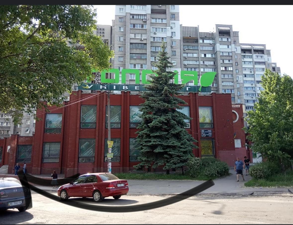 2 Room Modern Apartment View Dnipro Exterior photo